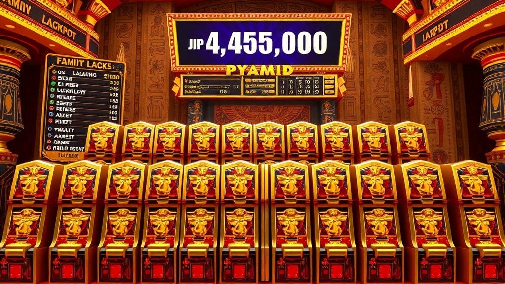 从《黄金金字塔》看W66利来国际角子机进化